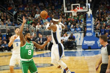 Orlando Magic, Boston Celtics 'i 24 Ocak 2020' de Orlando, Florida 'da Amway Center' da ağırladı. 