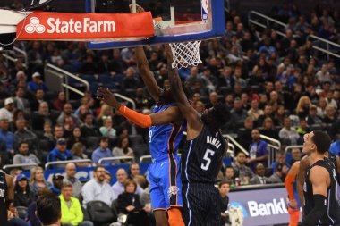 Orlando Magic 29 Ocak 2019 'da Orlando Florida' daki Amway Center 'da OklahomaCity Thunder' a ev sahipliği yaptı. 