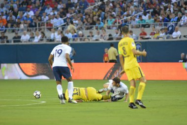 Paris Saint-Germain, Tottenham Hotspur 'a karşı 22 Temmuz 2017' de Orlando Florida 'daki Citrus Bowl' da.  