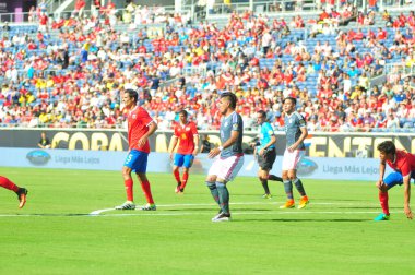 Kosta Rika, Copa America Centenario sırasında Paraguay ile Orlando Florida 'daki Dünya Kampı Stadyumu' nda karşılaştı..