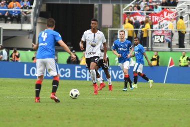 13 Ocak 2018 'de Orlando Florida' daki Spektrum Stadyumu 'nda düzenlenen Florida Kupası' nda Korucular Corinthianlara karşı..