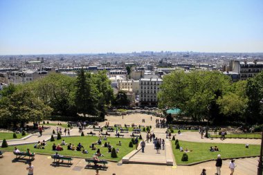 Güzel Paris Şehri Fransa 19 Mayıs 2014.  