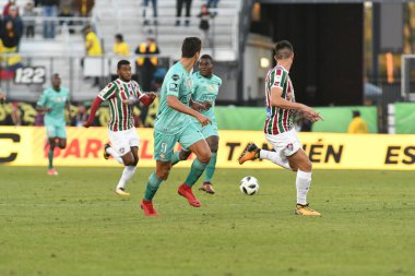 Fluminense, Florida Kupası 'nda 15 Ocak 2018' de Orlando Florida 'da oynanan Spektrum Stadyumu' nda Barcelona SC 'ye karşı..