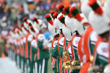 Orlando, Florida 'daki Kamp Stadyumu' nda 2018 Yıllık Florida Klasikleri (BCU vs FAMU) - 17 Kasım 2018.  