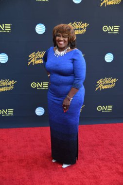 24 Mart 2018 Cumartesi günü Las Vegas 'taki Orleans Resort' ta düzenlenen 33. Yıldız Ödülleri Kırmızı Halı sırasında ünlüler.