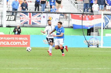 13 Ocak 2018 'de Orlando Florida' daki Spektrum Stadyumu 'nda düzenlenen Florida Kupası' nda Korucular Corinthianlara karşı..