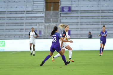 Orlando Pride, 23 Mayıs 2018 'de Orlando Florida' daki Exploria Stadyumu 'nda Kuzey Carolina Cesareti' ne ev sahipliği yapmaktadır..  