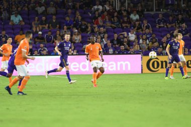 Orlando City SC, 22 Eylül 2018 'de Florida Exploria Stadyumu' nda Houston Dynamo 'yu ağırladı..