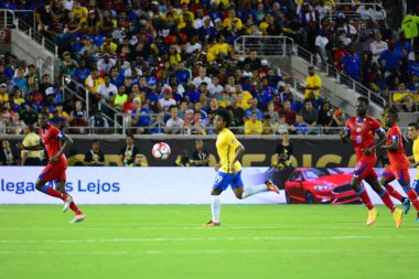 Brezilya, 8 Haziran 2016 tarihinde Orlando Florida 'daki Copa America Centenario' da Haiti ile karşılaştı..
