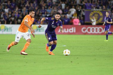 Orlando City SC, 22 Eylül 2018 'de Florida Exploria Stadyumu' nda Houston Dynamo 'yu ağırladı..