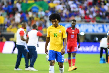Brezilya, 8 Haziran 2016 tarihinde Orlando Florida 'daki Copa America Centenario' da Haiti ile karşılaştı..