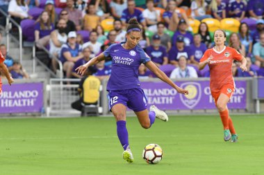 Orlando Pride 28 Haziran 2018 'de Orlando City Stadyumu' nda Houston Dash 'e ev sahipliği yaptı..  