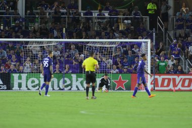 Orlando City 26 Ağustos 2017 'de Orlando City Stadyumu' nda Vancouver Whitecaps 'a ev sahipliği yaptı.. 