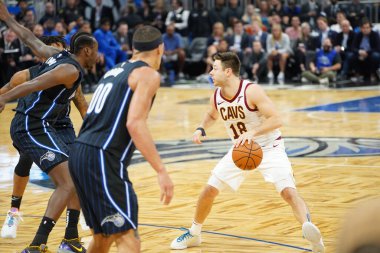 Orlando Magic 30 Ekim 2019 Çarşamba günü Orlando Forida 'daki Amway Center' da New York Knicks 'e ev sahipliği yaptı..