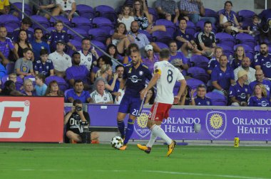 Orlando City 27 Eylül 2017 'de Orlando City Stadyumu' nda New England Devrimi 'ne ev sahipliği yaptı.. 