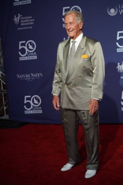 15 Ekim 2019 'da Nashville, Tennessee' deki Linbscome Üniversitesi 'nde verilen 50. GMA Dove Ödülleri sırasında kırmızı halı.