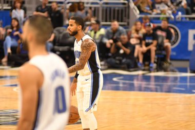 Orlando Magic 10 Ekim 2018 tarihinde Orlando Florda 'daki Amway Center' da Memphis Grizzilies 'e ev sahipliği yaptı.. 