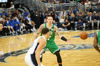 Orlando Magic, Boston Celtics 'i 24 Ocak 2020' de Orlando, Florida 'da Amway Center' da ağırladı.
