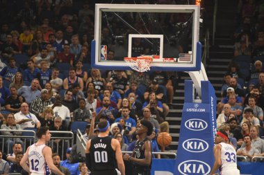Orlando Magic, Philadelphia 76ers 'ı 25 Mart 2019' da Orlando Florida 'daki Amway Arena' da ağırlıyor.. 