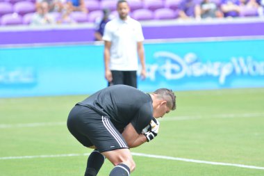 Orlando City 15 Nisan 2017 'de Florida, Orlando' daki Citrus Bowl 'da Los Angeles Galaksisine ev sahipliği yaptı..  