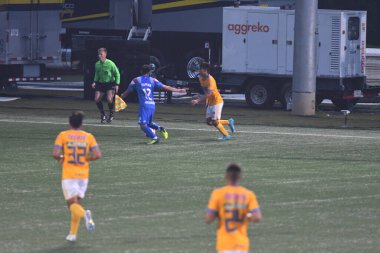 Atlanta United sunucusu Tigres & MLS Homegrown takımları 31 Temmuz 2018 'de Atlanta, Georgia' da düzenlenen MLS All Star haftasında.