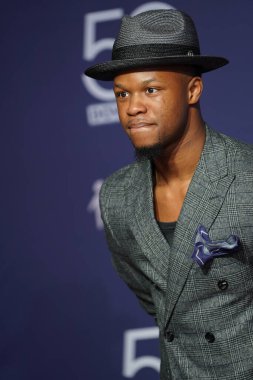 15 Ekim 2019 'da Nashville, Tennessee' deki Linbscome Üniversitesi 'nde verilen 50. GMA Dove Ödülleri sırasında kırmızı halı.