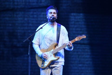Juanes 'in Orlando Florida' daki Amway Center 'daki konserinde. 20, 2018