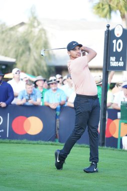 Orlando Florida 'daki Bay HIll Club Lodge' da 5 Mart 2020 'de düzenlenen 2020 Arnold Palmer Birinci Tur Grupları sırasında, 