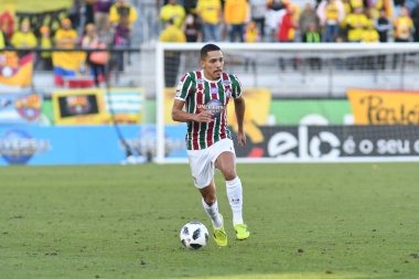 Fluminense, Florida Kupası 'nda 15 Ocak 2018' de Orlando Florida 'da oynanan Spektrum Stadyumu' nda Barcelona SC 'ye karşı.. 