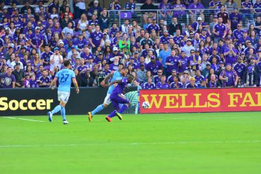Orlando City, 5 Mart 2017 'de Orlando City Stadyumu' nda NYC FC 'ye ev sahipliği yaptı..  
