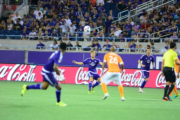 Orlando City Sediou Houston Dynamo Julho 2016 Camping World Stadium — Fotografia de Stock