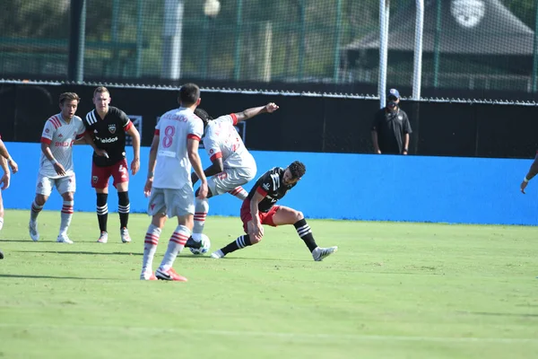 Toronto FC, 13 Temmuz 2020 tarihinde Orlando Florida 'da düzenlenen ESPN Wild World of Sports' ta düzenlenen MLS Back Tournament sırasında D.C. United ile karşı karşıya geldi.