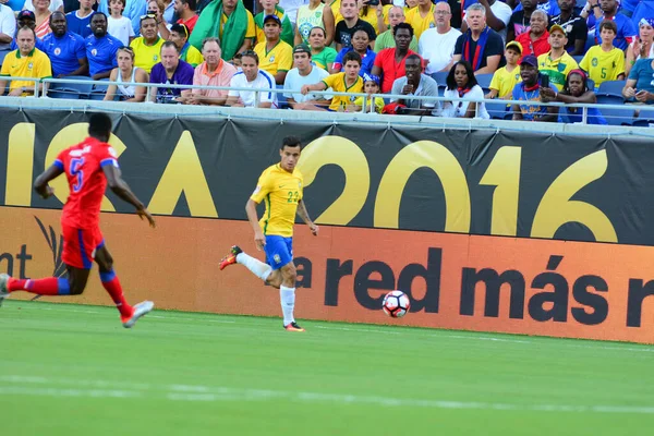 Brasile Affronta Haiti Durante Centenario Della Copa America Orlando Florida — Foto Stock