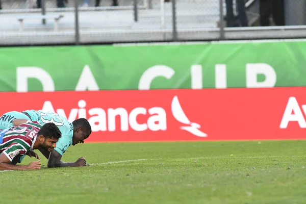 Fluminense Barcelona Florida Cup Spectrum Stadium Den Januari 2018 Orlando — Stockfoto