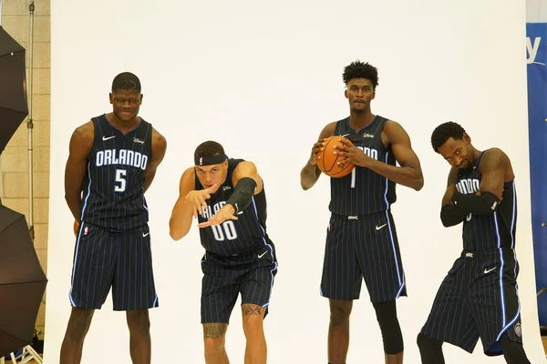 Orlando Magic Media Dia Amway Center Orlando Florida Setembro 2019 — Fotografia de Stock