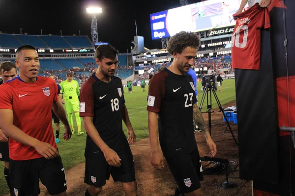 ABD Futbol Takımı 6 Eylül 2016 'da Jacksonville Florida EverBank Field' da Trinidad & Tobago 'ya ev sahipliği yaptı..  