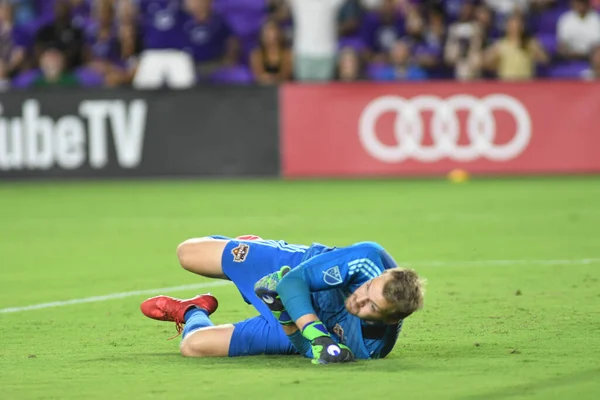 Orlando City Hospeda Houston Dynamo Exploria Stadium Orlando Florida Setembro — Fotografia de Stock