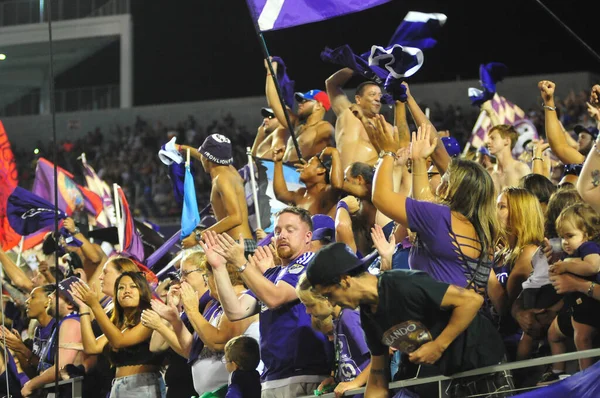 Orlando City Hostí Vás Montreal Dopad Stadionu Camping World Října — Stock fotografie