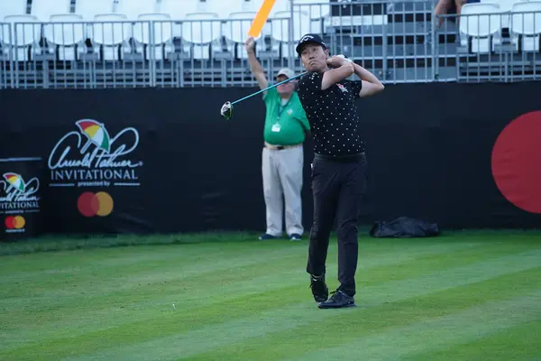 Durante 2020 Arnold Palmer Convite Grupos Primeira Rodada Bay Hill — Fotografia de Stock