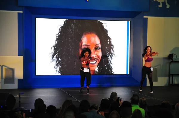 Orlando Magic Host Magic Dancers Auditions July 2016 Amway Center — Stock Photo, Image