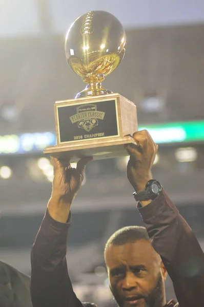 Florida Rattlers Enfrentan Bethune Cookman Wildcats Durante Los Clásicos Florida — Foto de Stock