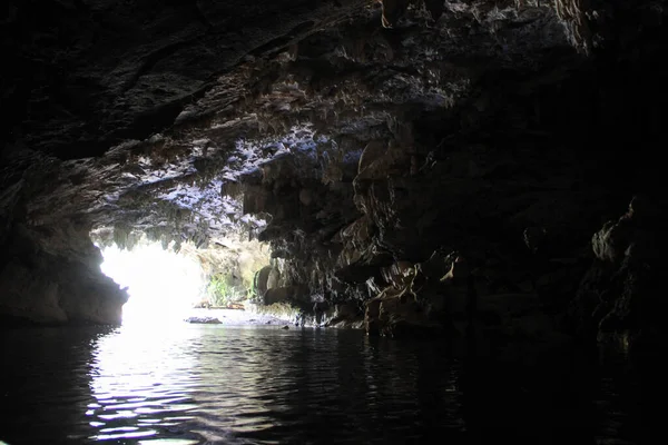 Piękna Jaskinia Belize City Belize Maja 2014 — Zdjęcie stockowe