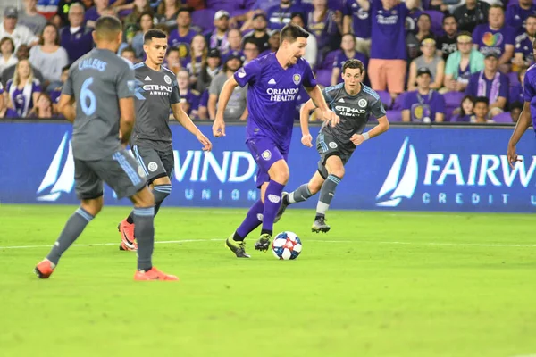 Orlando City Empfängt Samstag Den Februar 2019 Den New York — Stockfoto