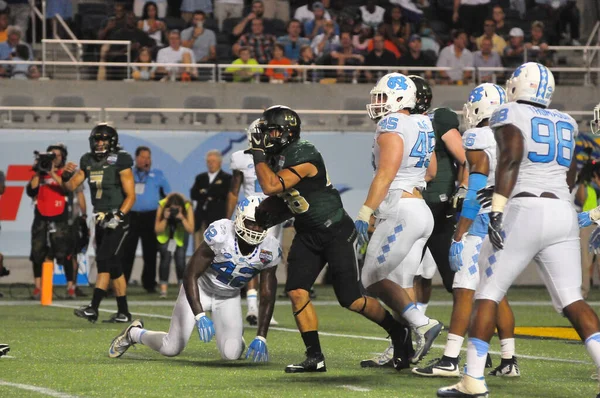 Észak Karolina Szembesül Baylor Russell Athletic Bowl Camping World Stadium — Stock Fotó