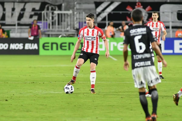 Corinthians Psv Eindhoven Lors Coupe Floride Orlando City Stadium Janvier — Photo