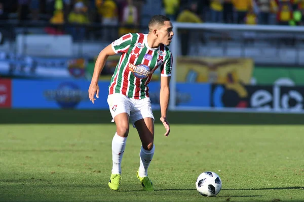 Fluminense, Florida Kupası 'nda 15 Ocak 2018' de Orlando Florida 'da oynanan Spektrum Stadyumu' nda Barcelona SC 'ye karşı..  