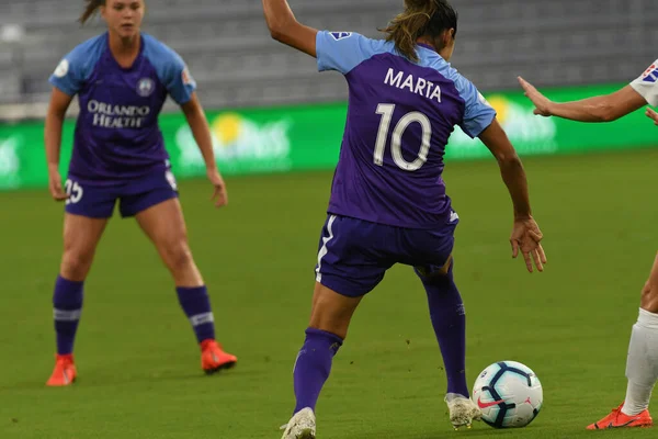 Foto Prides Hosts Portland Thorns Orlando City Stadium Orlando Florida — Stockfoto