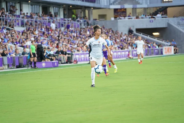 Orlando Pride Värd För Sky Blue Exploria Stadium Lördagen Den — Stockfoto