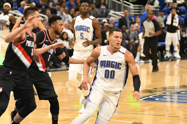 Orlando Magic Värd För Portland Trail Blazers Amway Center Orlando — Stockfoto