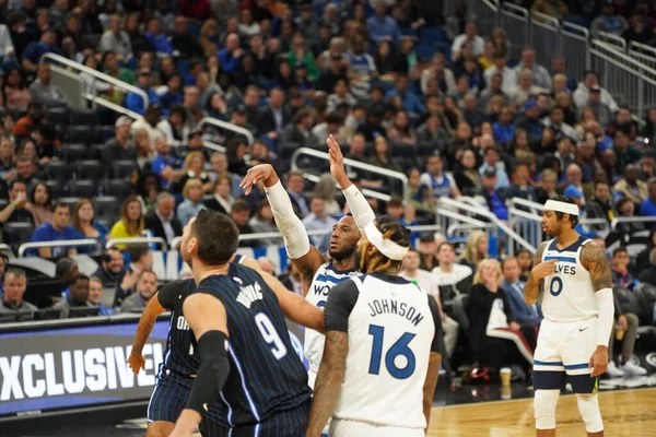 Orlando Magic Şubat 2020 Tarihinde Orlando Florida Amway Center Minnesota — Stok fotoğraf